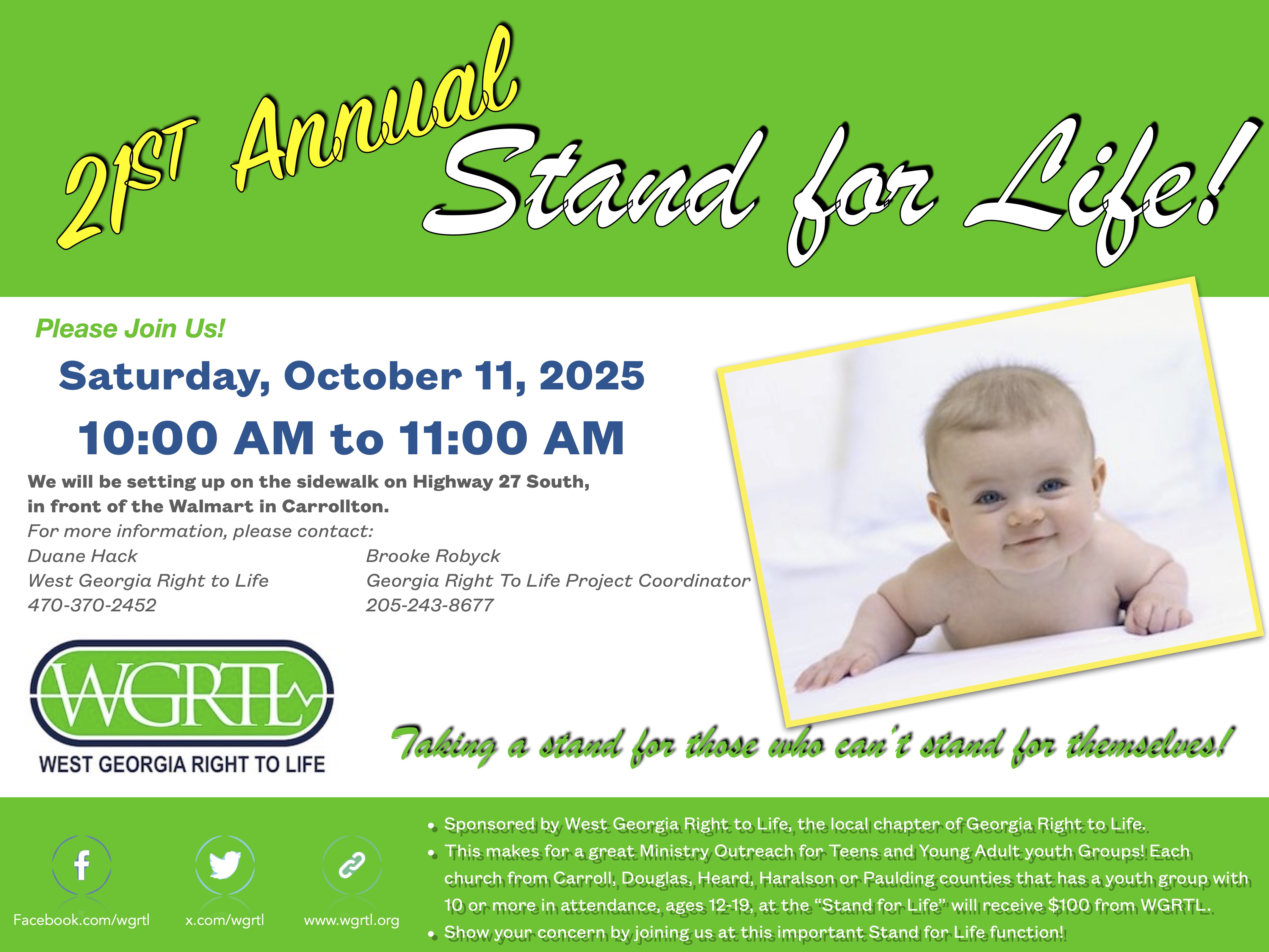 2025 Cton Stand For Life